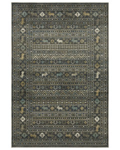 Venice 95e Blue/Gold Area Rug