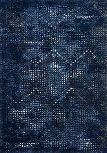 Viera VR-08 Dark Blue/Light Blue Area Rug
