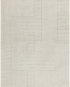 Washable Decor WSD11 Cream Blue Area Rug