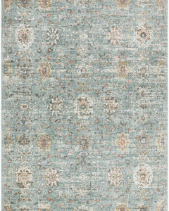Washable Decor WSD14 Blue Area Rug