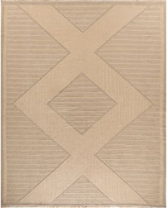 Washable Jute WSJ01 Natural Beige Area Rug