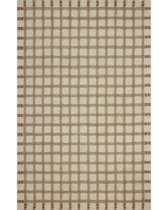 Waylon WAY-02 Natural/Rust Area Rug