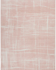 Whimsicle WHS09 Pink Ivory Area Rug