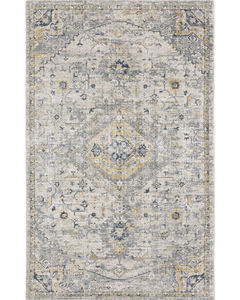 Windham WIN03 Ivory/Gold Area Rug