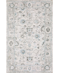 Windham WIN04 Ivory/Blue Area Rug