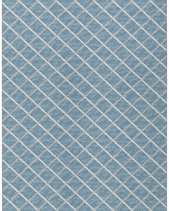 York YO1 Sky Blue Area Rug