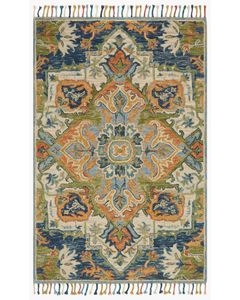 Zharah ZR-11 Blue/Multi Area Rug
