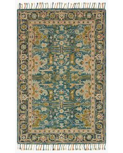 Zharah ZR-12 Blue/Navy Area Rug
