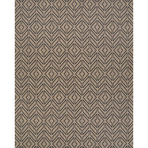Recife Cabana Tile Driftwood/Black Area Rug