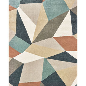 Carson 9659b Blue/Orange Area Rug