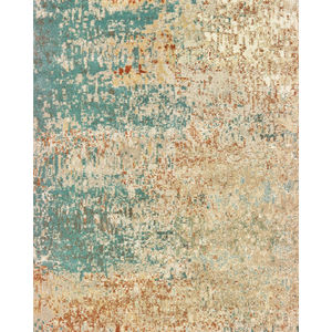 Carson 9654b Blue/Orange Area Rug