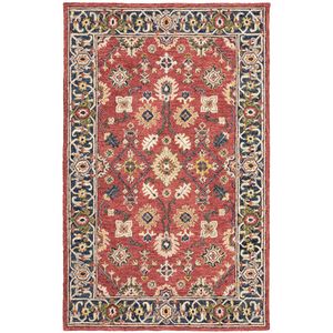 Alfresco 28404 Red/Blue Area Rug