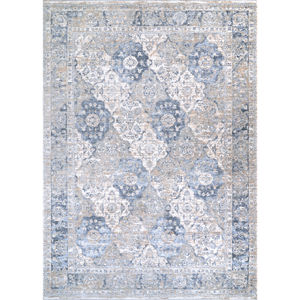 Couture Persian Tiles Pewter-Mode Beige Rug