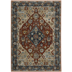 Aberdeen 1143h Red/Blue Area Rug