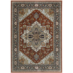 Aberdeen 1144r Red/Blue Area Rug