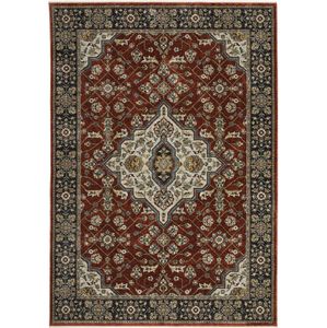 Aberdeen 4151r Red/Blue Area Rug