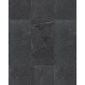 Absolute Black Porcelain Slate Matte Tile
