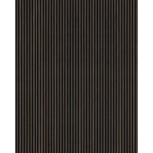 Acoustic Wood Slat Wall Panel Umber