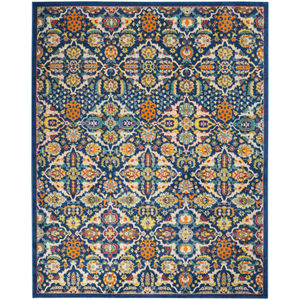 Allur ALR03 Navy Multicolor Area Rug