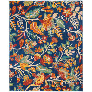 Allur ALR09 Navy Multicolor Area Rug