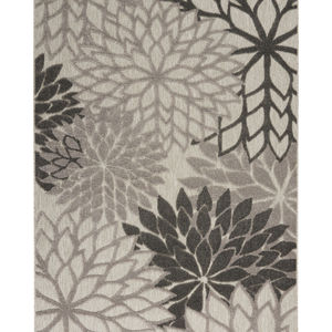 Aloha ALH05 Silver Grey Area Rug
