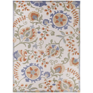 Aloha ALH17 Ivory Blue Area Rug