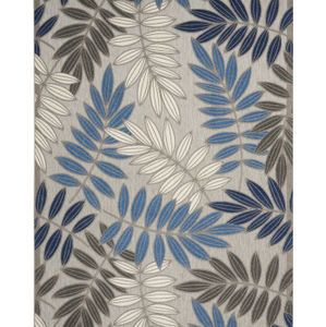 Aloha ALH18 Grey/Blue Area Rug