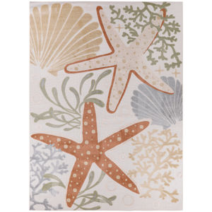 Aloha ALH24 Ivory Multicolor Area Rug