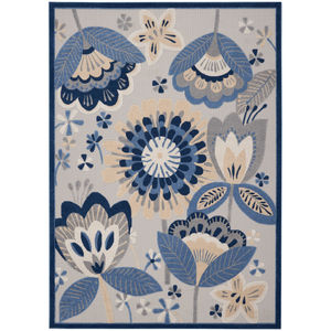 Aloha ALH25 Blue/Grey Area Rug
