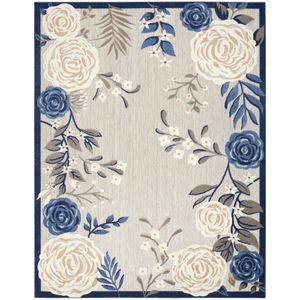 Aloha ALH32 Blue Grey Area Rug