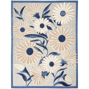 Aloha ALH33 Blue Grey Area Rug