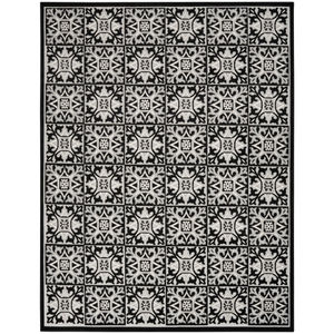 Aloha ALH34 Black White Area Rug