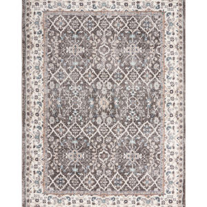 American Manor AMR01 Grey/Ivory Area Rug