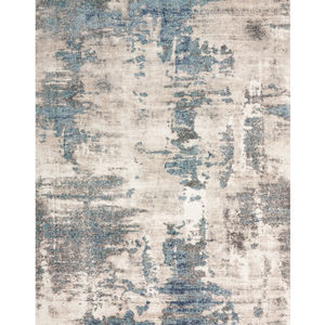 American Manor AMR04 Ivory Blue Area Rug