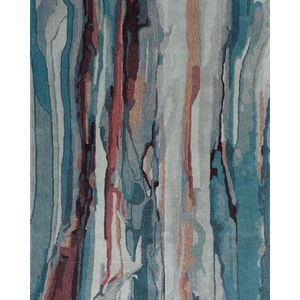 Amira 8634F Blue/Red/Ivory Area Rug
