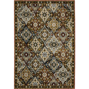 Andorra 2408a Red/Multi Area Rug