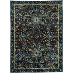 Andorra 7124a Navy/Blue Area Rug