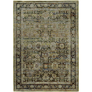 Andorra 7125c Green/Brown Area Rug