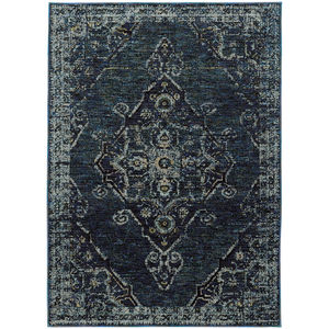 Andorra 7135f Blue Area Rug