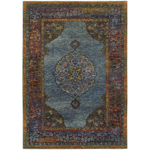 Andorra 7139a Blue/Multi Area Rug
