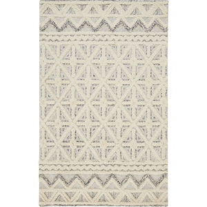 Anica 8007F Ivory/Black Area Rug