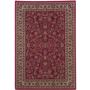 Ariana 113r Red/Ivory Area Rug