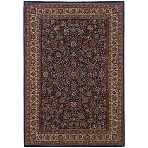 Ariana 113b Blue/Red Area Rug
