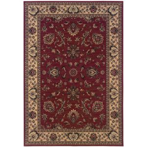 Ariana 311c Red/Ivory Area Rug