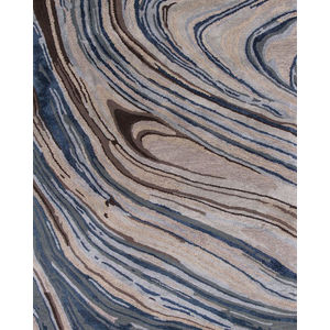 Artisan 2153 Taupe/Blue Natura Area Rug