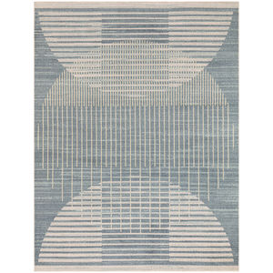 Astra Machine Washable ASW03 Blue Area Rug