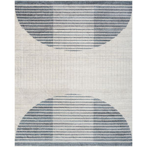 Astra Machine Washable ASW03 Ivory Blue Rug