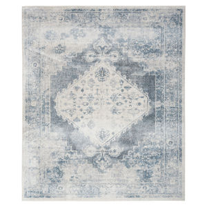 Astra Machine Washable ASW11 Blue Ivory Rug