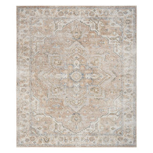 Astra Machine Washable ASW12 Beige Area Rug