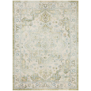 Astra Machine Washable ASW12 Blue Green Rug